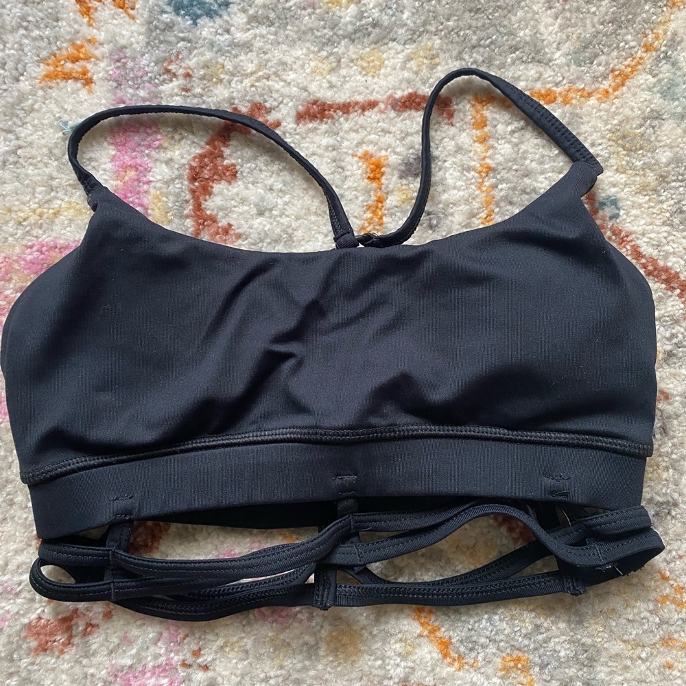 Athlete sports bra